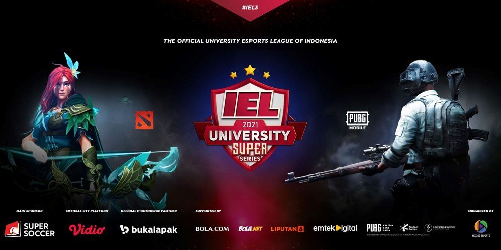 32 Kampus Siap Adu Skill di Liga Esports IEL University Super Series Season 3
