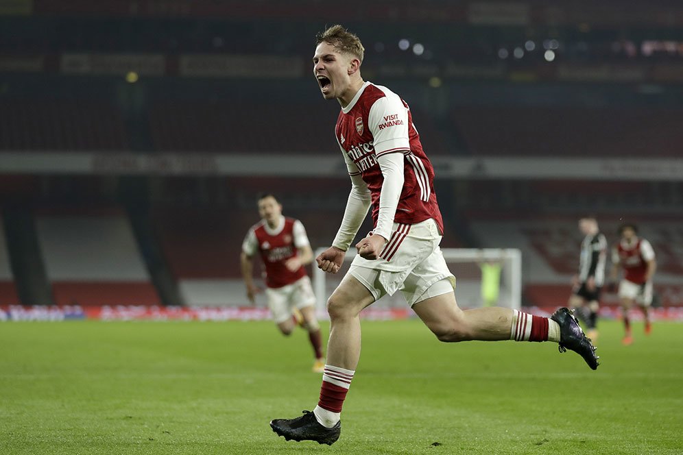 Tampil Ciamik, Arsenal Sodori Emile Smith Rowe Kontrak Anyar