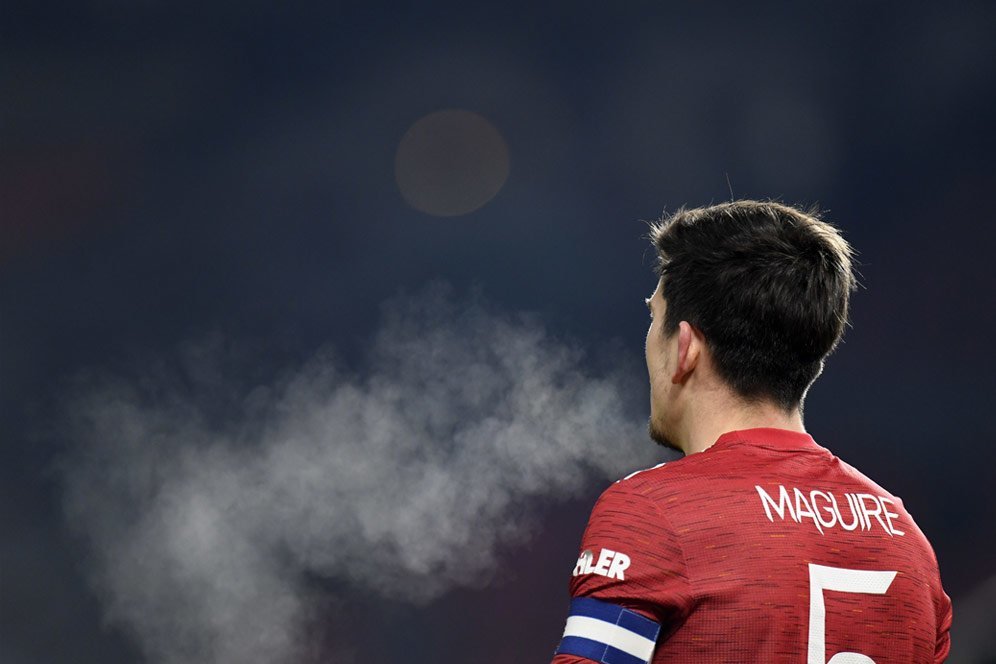 Harus Hati-Hati, Maguire Terancam Absen Saat MU Hadapi Liverpool