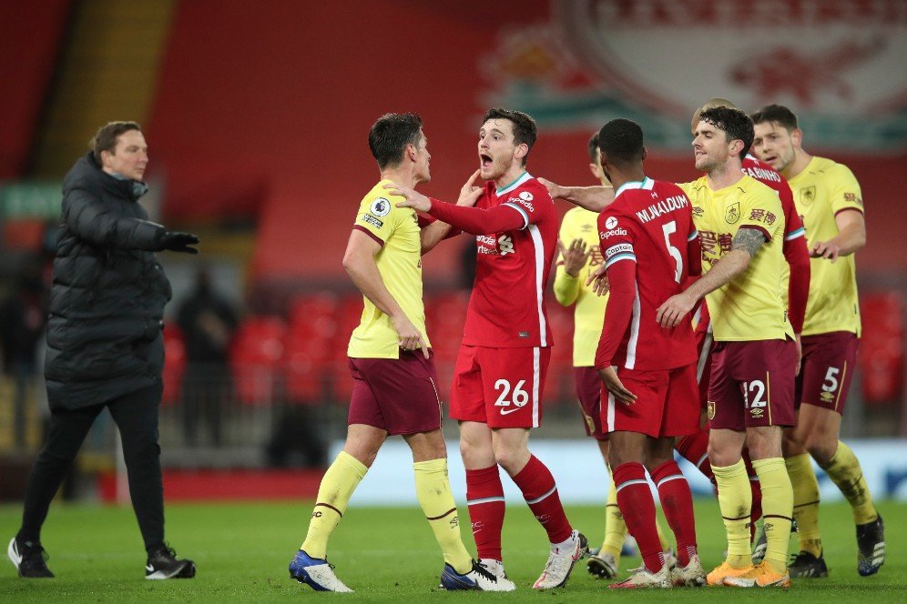 Dipermalukan Burnley di Anfield, Liverpool Harusnya Dapat Hadiah Penalti?