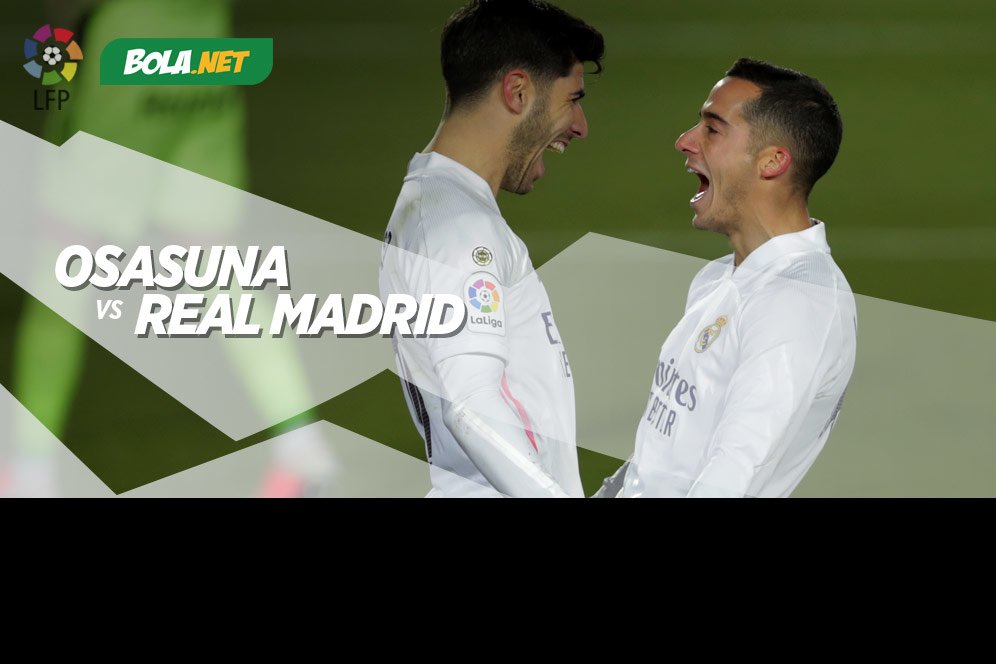 Link Live Streaming Osasuna vs Real Madrid di Vidio, 10 Januari 2021