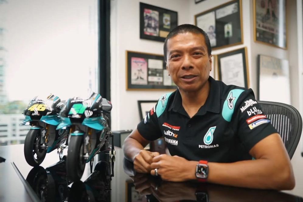 Petronas Yamaha SRT 'Tak Sengaja' Pamer Corak Baru Motor Valentino Rossi