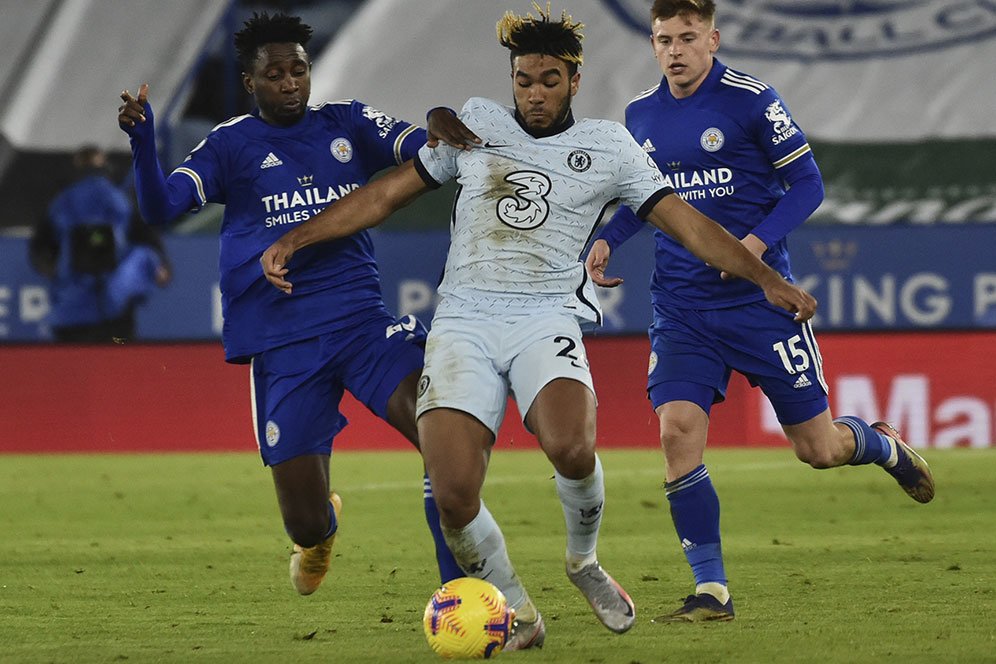 Chelsea Tumbang di Tangan Leicester City, Reece James Jadi Kambing Hitam