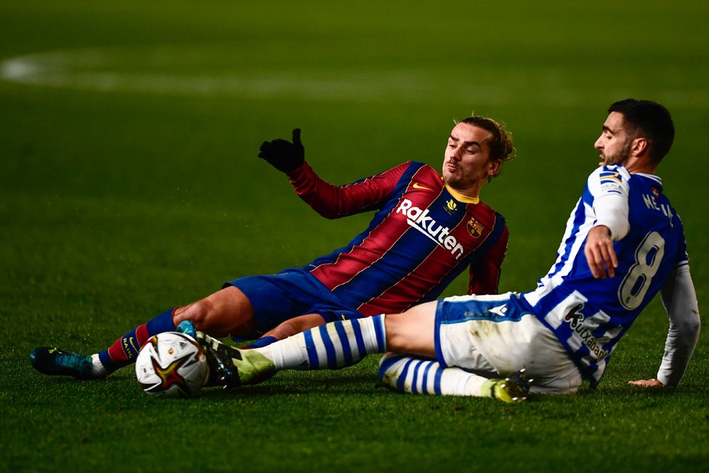 Hasil Pertandingan Real Sociedad vs Barcelona: Skor 1-1 (pen. 2-3)