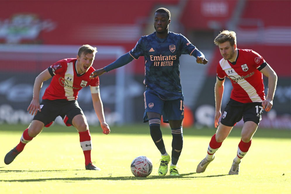 Hasil Pertandingan Southampton vs Arsenal: 1-0