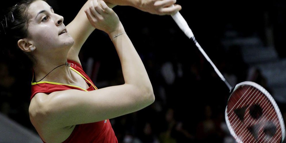 10 Potret Carolina Marin, Pebulu Tangkis Spanyol yang Back-to-Back Juarai Thailand Open 2021