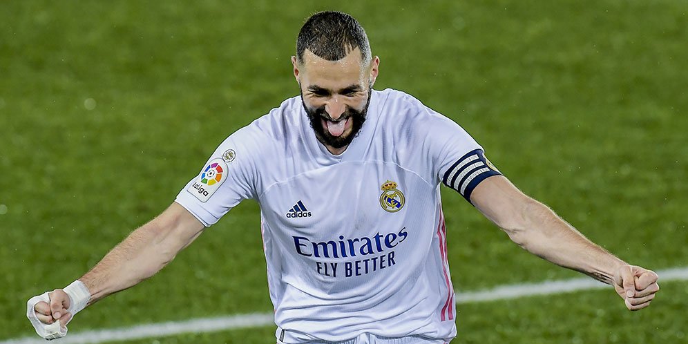 Striker Real Madrid Karim Benzema. (c) AP Photo