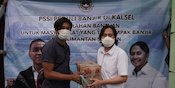 PSSI Sumbang Uang Tunai dan Ratusan Sembako untuk Kalsel dan Sulbar