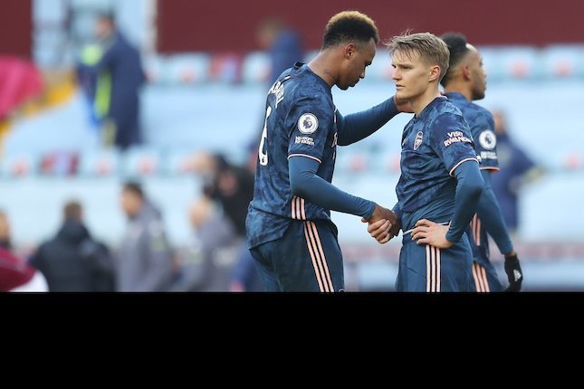 Arsenal kalah di markas Aston Villa (c) Pool via AP