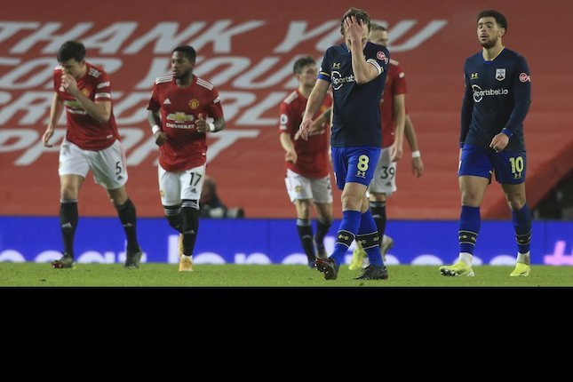 Manchester United vs Southampton, Premier League 2020/21 (c) Pool via AP