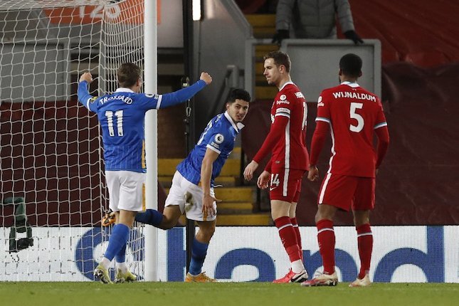 Hasil Pertandingan Liverpool vs Brighton: Skor 0-1 Hasil Pertandingan Liverpool vs Brighton: Skor 0-1