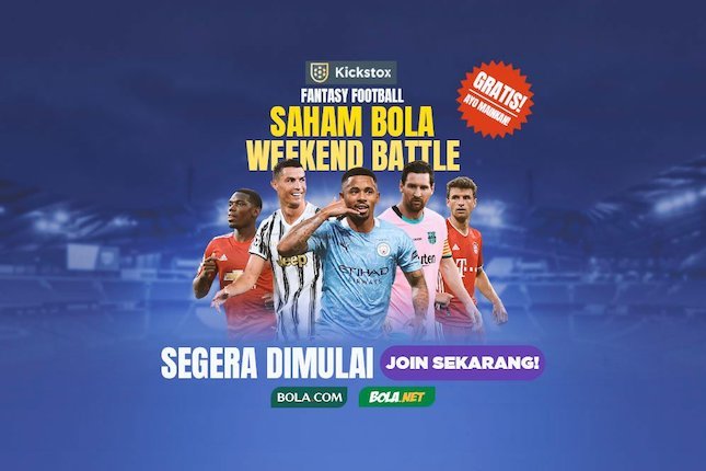 Weekend Battle Kickstox Saham Bola 2 dimulai hari ini, Sabtu (27/2/2021) malam WIB. (c) kly