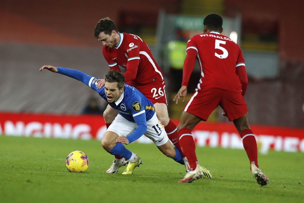 Liverpool Kalah Karena Brighton Lebih Baik