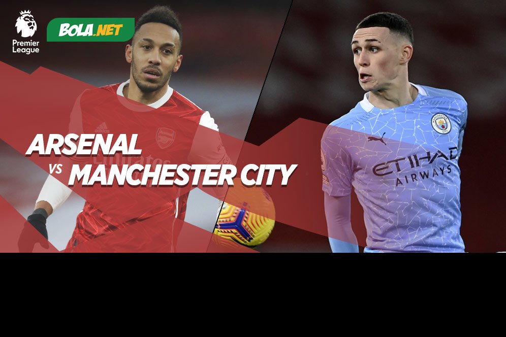 Data dan Fakta Premier League: Arsenal vs Manchester City