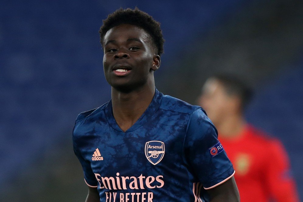 Man of the Match Benfica vs Arsenal: Bukayo Saka