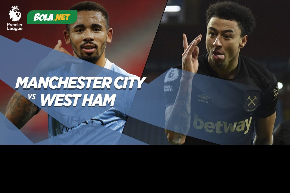 Prediksi Manchester City vs West Ham 27 Februari 2021