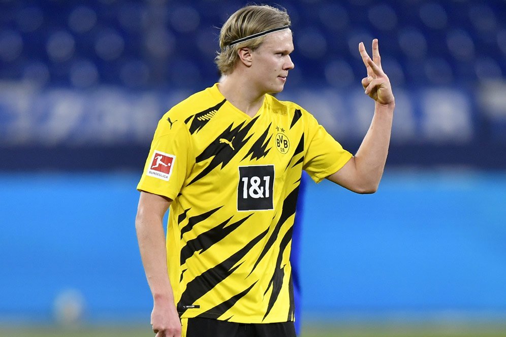 Erling Haaland Digosipkan Bakal Dijual, Dortmund: Kata Siapa Tuh?