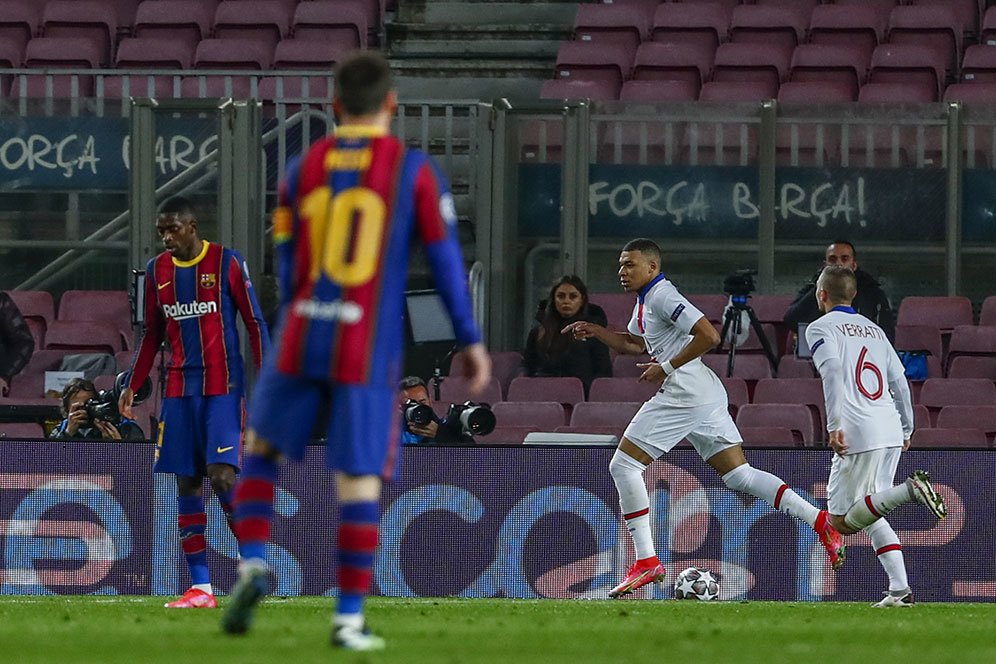 5 Pelajaran Barcelona vs PSG: Messi Hilang di Momen Penting dan Panggung Mbappe