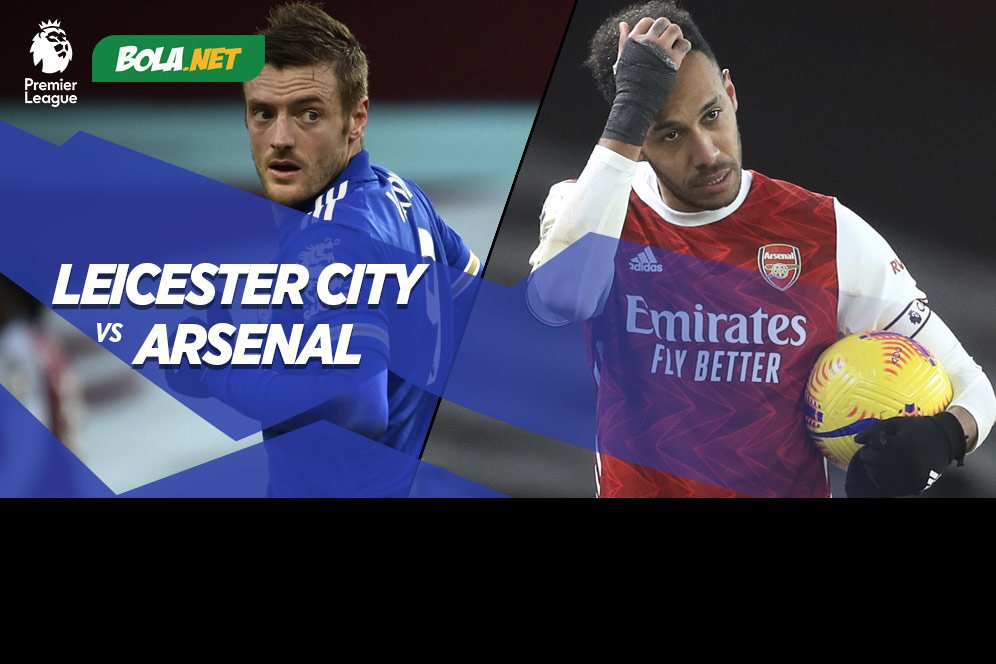 Data dan Fakta Premier League: Leicester City vs Arsenal