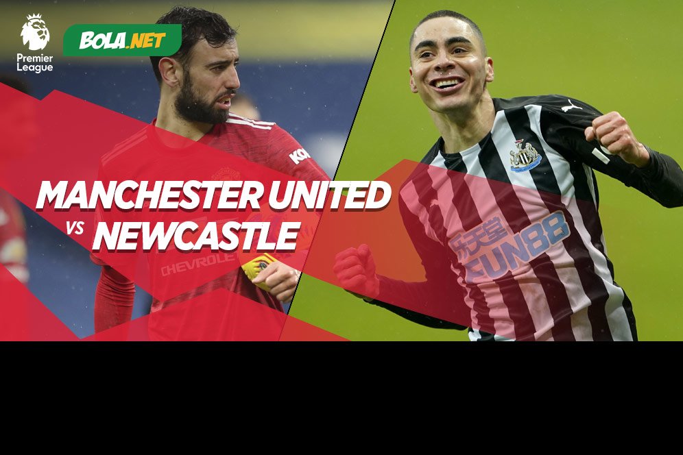 Jadwal dan Live Streaming Manchester United vs Newcastle, 22 Februari 2021