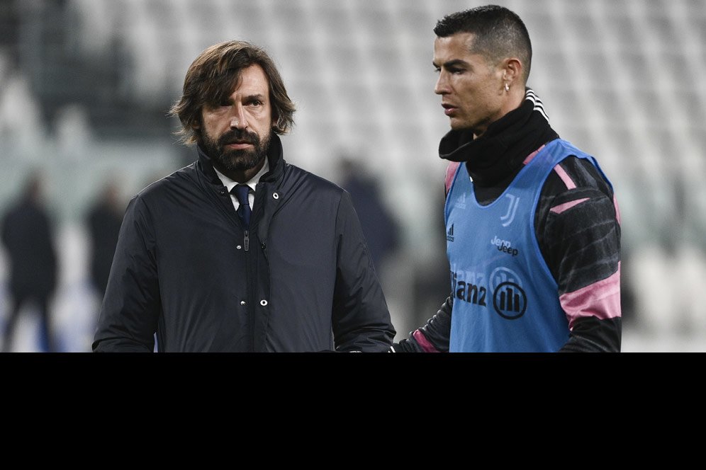 Kerap Dikritik, Juventus Tetap Percaya pada Cristiano Ronaldo dan Andrea Pirlo