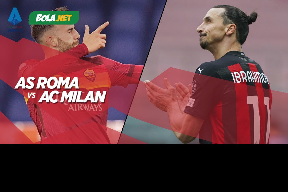 Data dan Fakta Serie A: AS Roma vs AC Milan