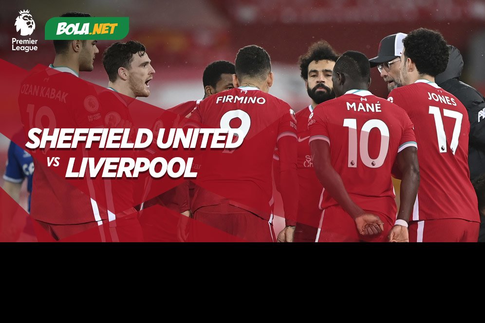 Jadwal dan Link Live Streaming Sheffield United vs Liverpool