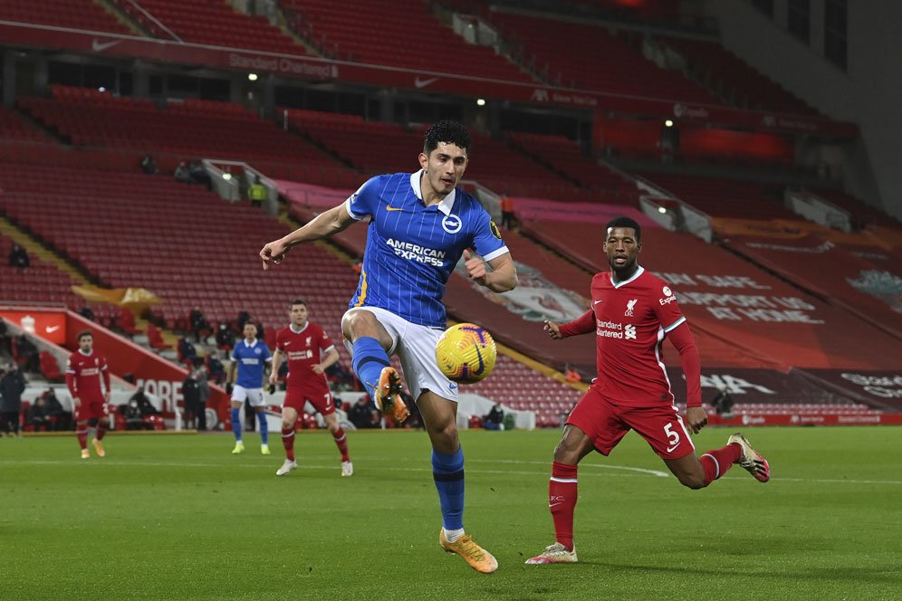 Man of the Match Liverpool vs Brighton: Steven Alzate