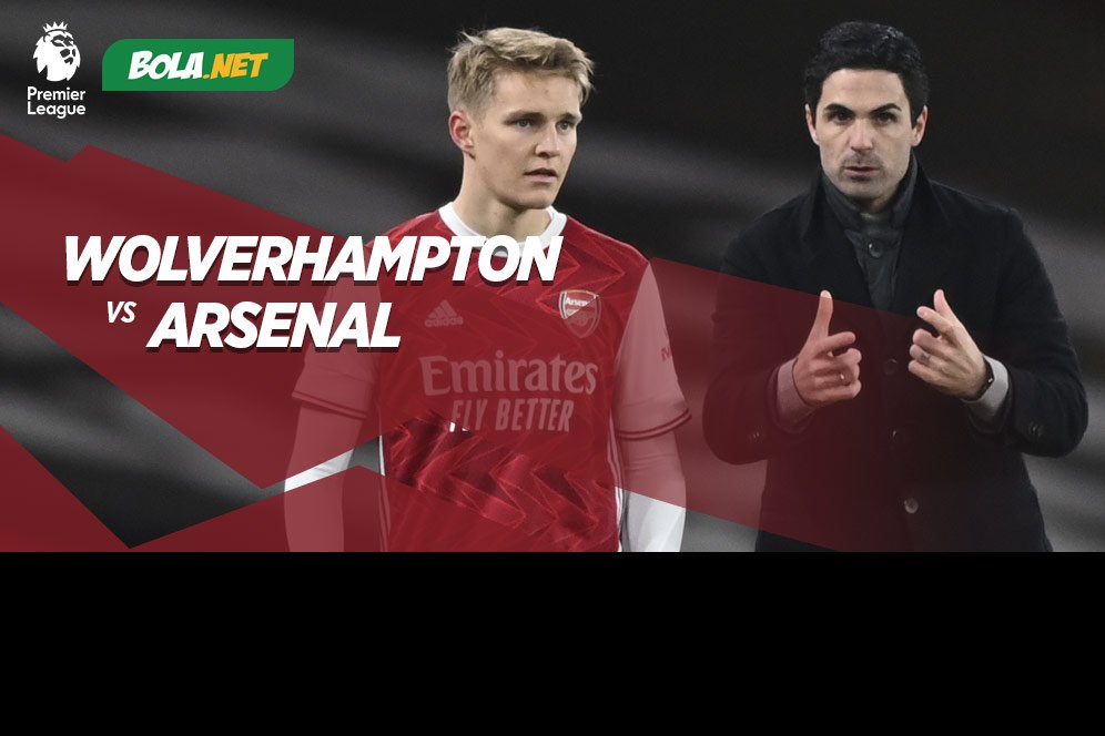 Link Live Streaming Wolverhampton vs Arsenal di Mola TV, 3 Februari 2021