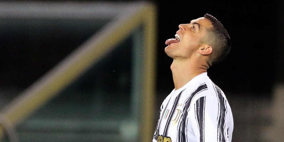 Bintang Juventus, Cristiano Ronaldo (c) La Presse via AP Photo