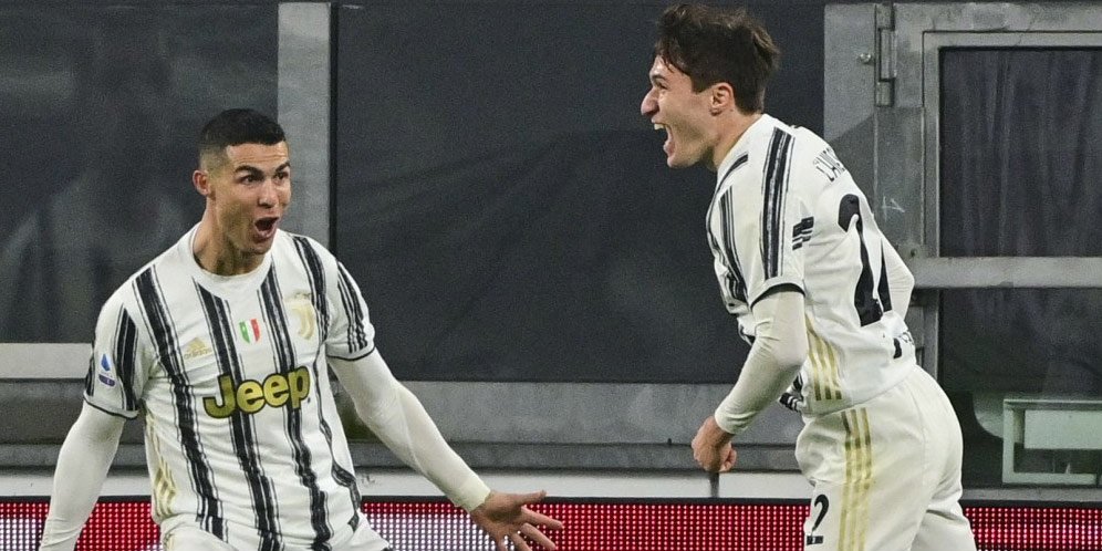 Assist untuk Gol Cristiano Ronaldo, Federico Chiesa Tiru Selebrasi 'Siuuu'
