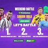 Rekomendasi Pemain untuk Weekend Battle Kickstox Saham Bola 4, Join dan Jadilah Juara