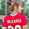 Karra Syam, Presenter Cantik Pecinta Bola dan Fans Berat Liverpool