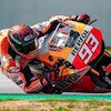 Marc Marquez Bikin Gebrakan Latihan Pakai RC213V-S di Sirkuit Catalunya