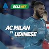 Jadwal dan Link Live Streaming AC Milan vs Udinese di Vidio