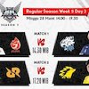 Jadwal MPL ID Season 7, Minggu 28 Maret 2021 di Vidio: Ujian Konsistensi RRQ Hoshi Jadwal MPL ID Season 7, Minggu 28 Maret 2021 di Vidio: Ujian Konsistensi RRQ Hoshi