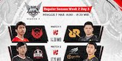 Live Streaming MPL Season 7, Minggu 7 Maret 2021 : Ada Pertarungan RRQ Hoshi Vs Bigetron Alpha