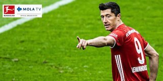 Penyerang Bayern Munchen, Robert Lewandowski (c) Bundesliga
