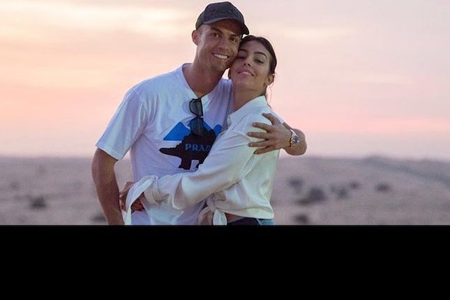 Cristiano Ronaldo dan Georgina Rodriguez (c) Instagram/cristiano