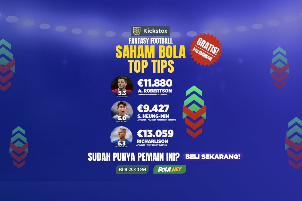 Son Heung-min dan Rekomendasi Pemain untuk Midweek Battle Kickstox Saham Bola 3