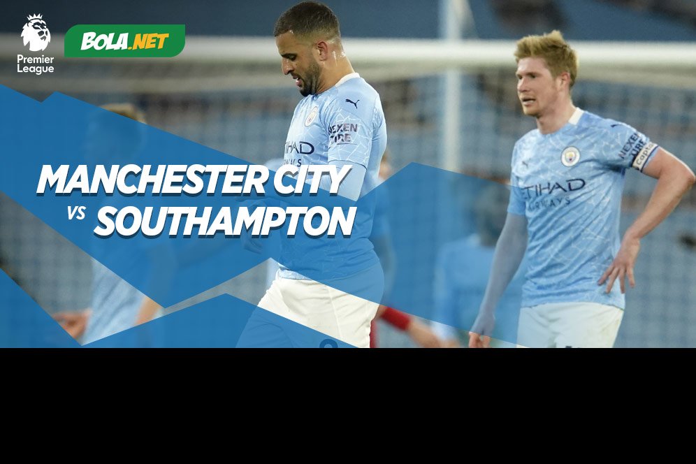 Link Live Streaming Manchester City vs Southampton di Mola TV, 11 Maret 2021