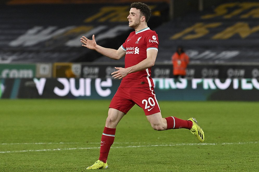 Liverpool vs Newcastle, Diogo Jota Siap Beraksi