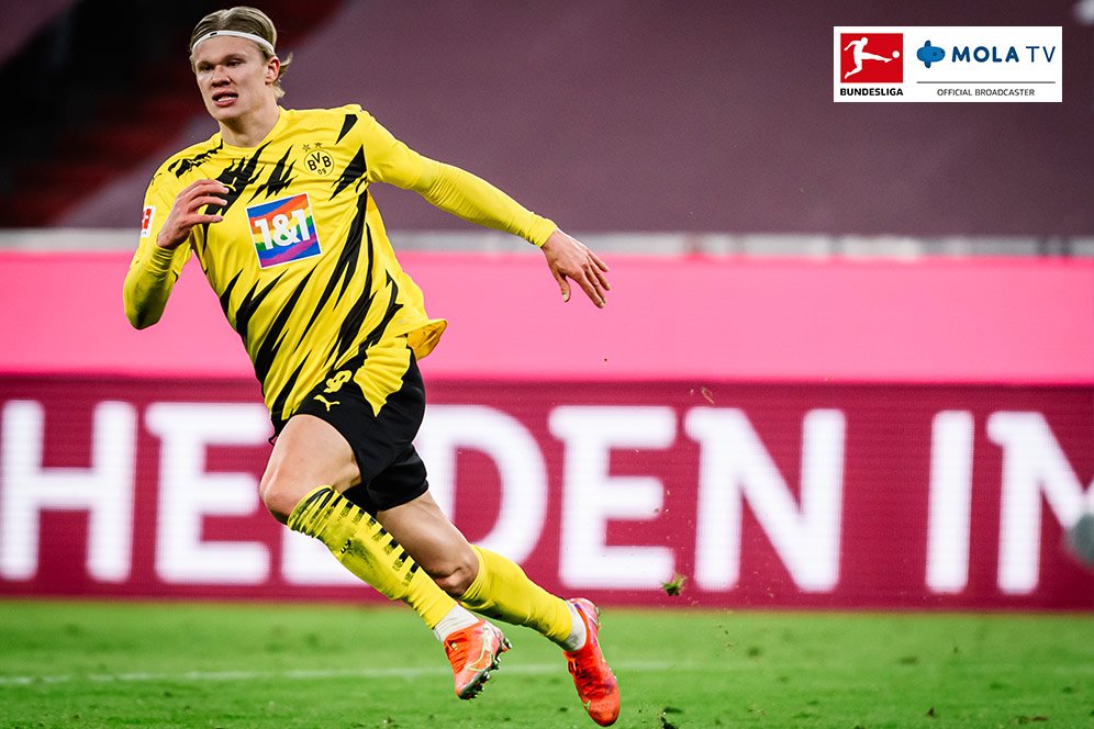 Wow, Biaya Membajak Erling Haaland dari Dortmund Mencapai 289 Juta Pounds!