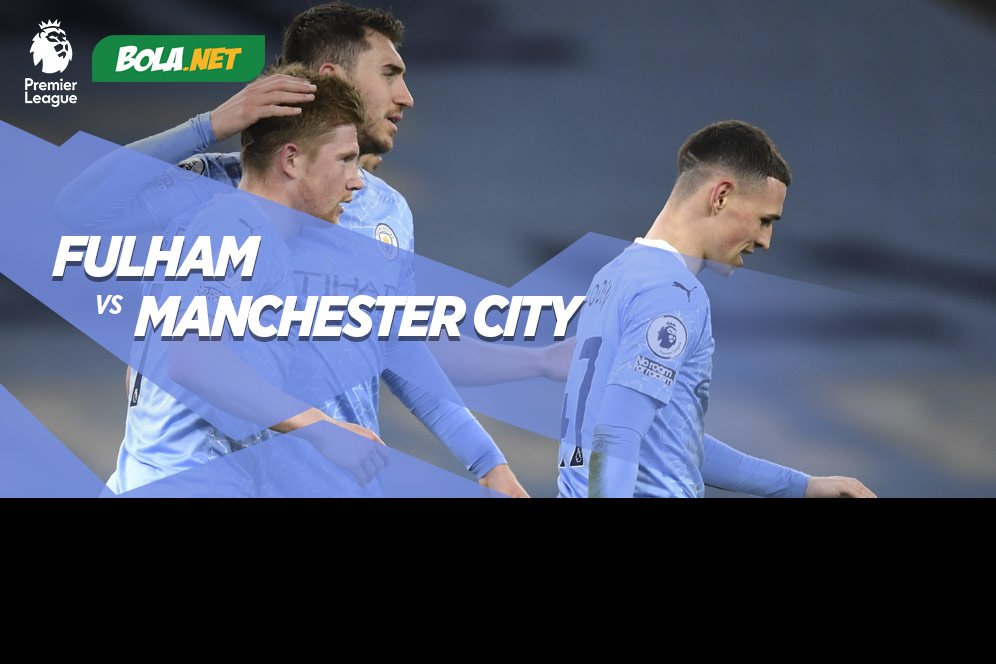 Link Live Streaming Fulham vs Manchester City di Mola TV, 14 Maret 2021