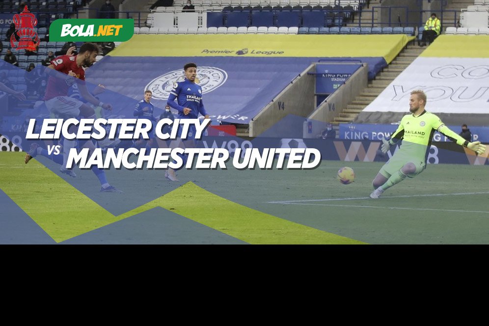 Jadwal dan Live Streaming Leicester City vs Man United di Vidio, 22 Maret 2021