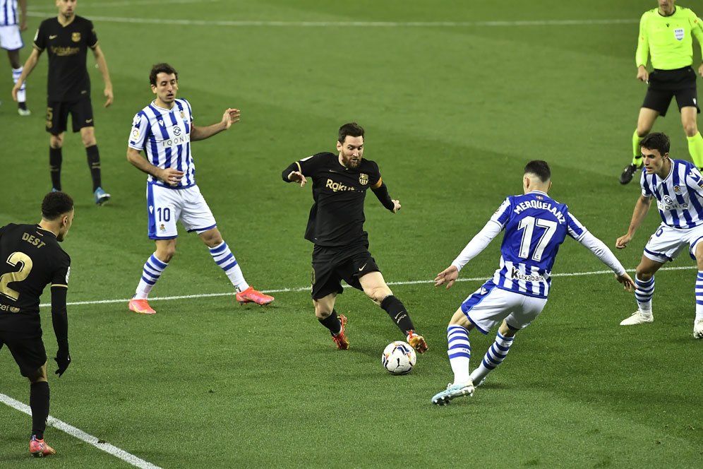 Man of the Match Real Sociedad vs Barcelona: Lionel Messi