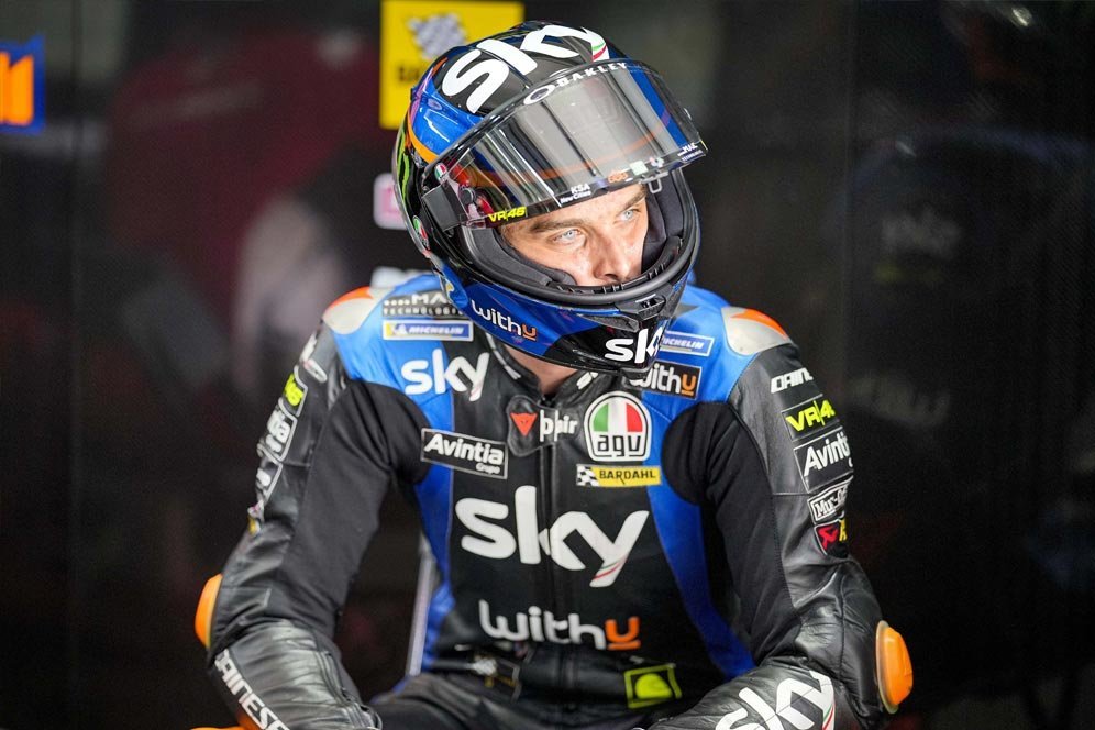 Kelewat Fokus, Luca Marini Sempat Lupa Balapan Bareng Valentino Rossi di MotoGP Qatar