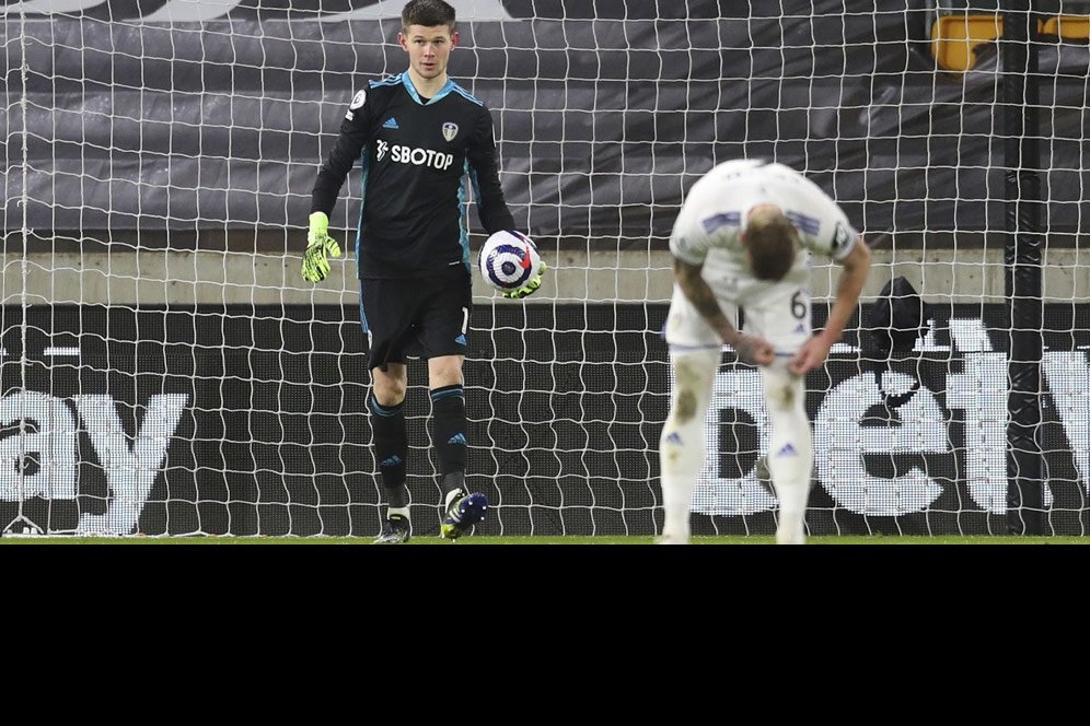 MU Pantau Aksi Kiper Muda Leeds Saat Lawan Man City, Eh Malah Kebobolan 7 Gol