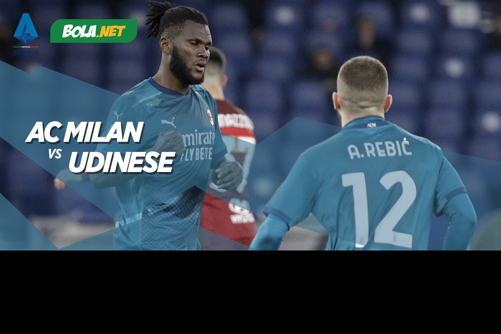 Link Live Streaming AC Milan vs Udinese di Vidio, 4 Maret 2021