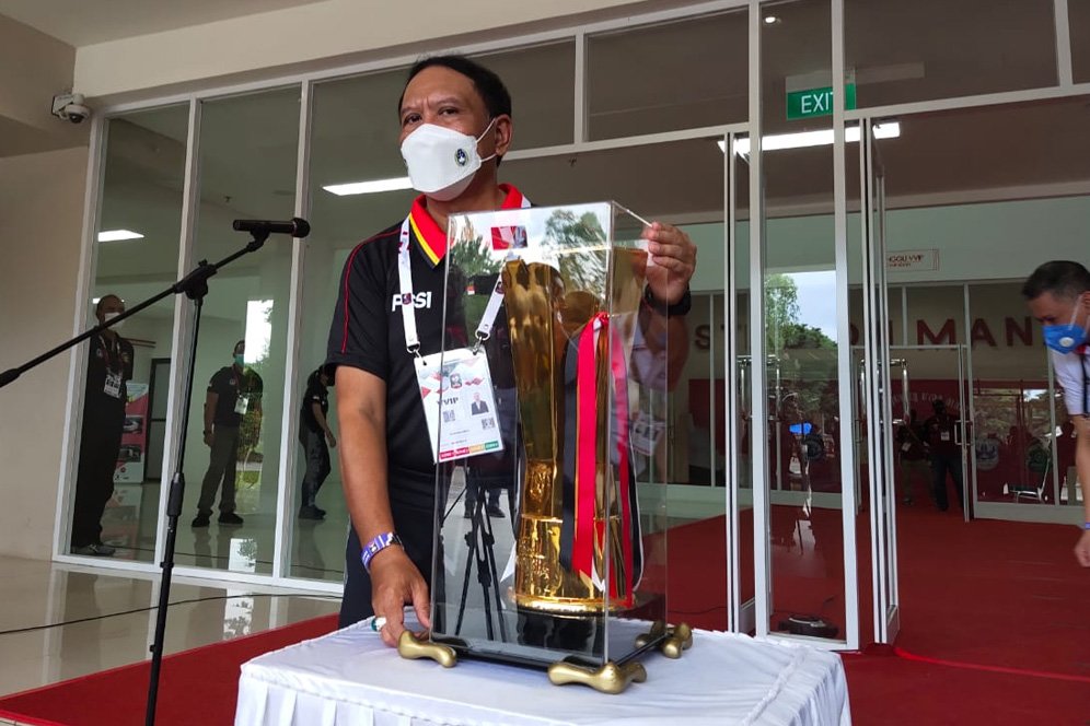 Penuh Makna, Ini Penampakan Trofi Piala Menpora 2021 Penuh Makna, Ini Penampakan Trofi Piala Menpora 2021